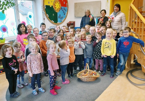 FU-Besuch im evangelischen Kindergarten